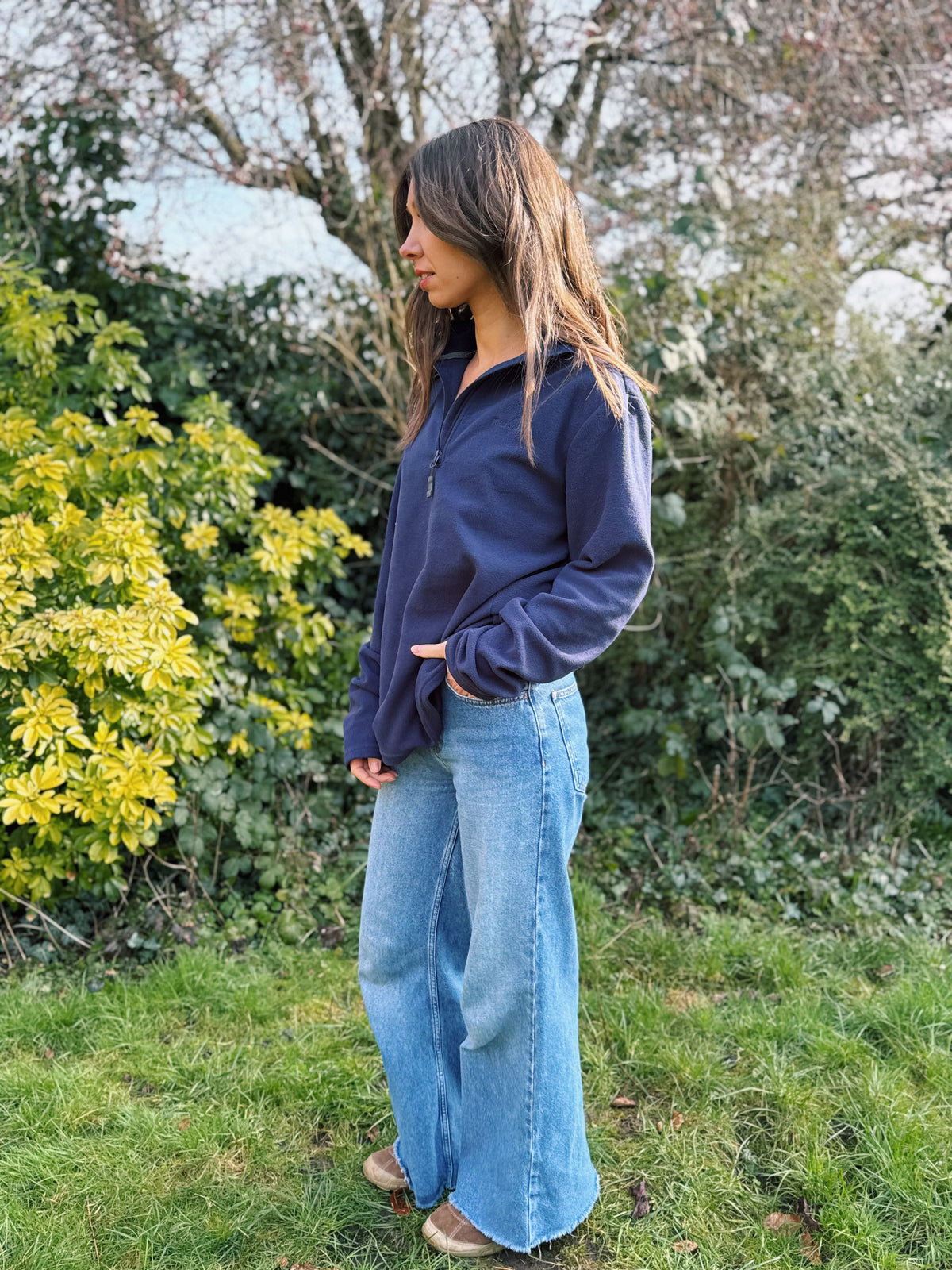 Peter Storm Embroidered 1/4 Zip Fleece