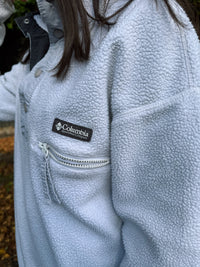 Vintage Columbia 1/4 Button Teddy Fleece