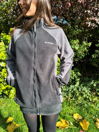 Vintage Columbia Interchange Two-Tone Fleece Jacket