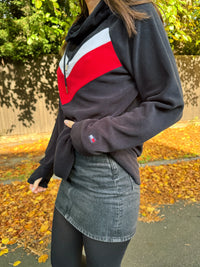 Tommy Hilfiger Sport Black Fleece Pull Over