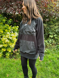 Nike Vintage Black Fleece Pullover Hoodie