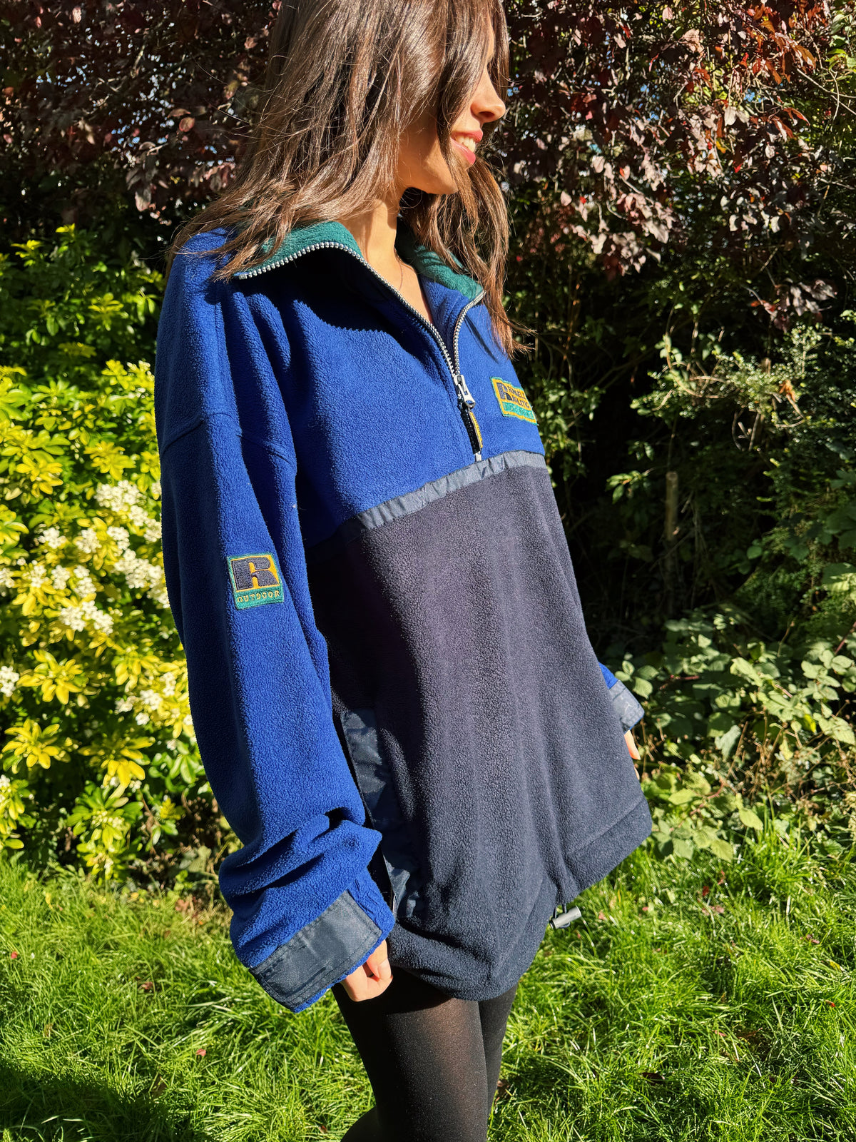 Vintage Russell Athletic 1/4 Zip Fleece