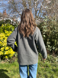 St Michael Vintage Full Zip Fleece Grey