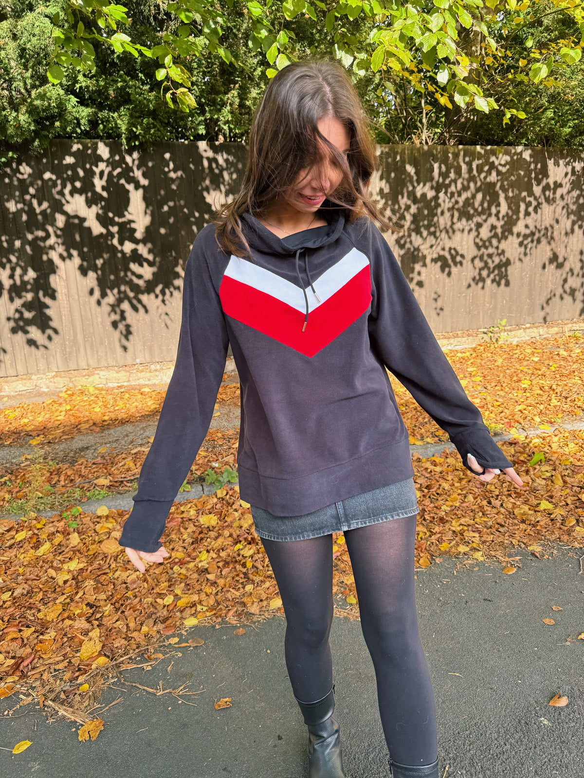 Tommy Hilfiger Sport Black Fleece Pull Over