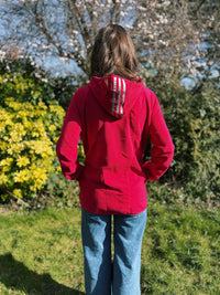 Adidas Full Zip Fleece Hoodie Pink