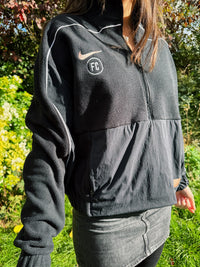 Vintage Nike FC 1/4 Zip Dri Fit Fleece Black