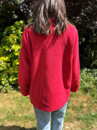 Hummel Full Zip Fleece Jacket Red