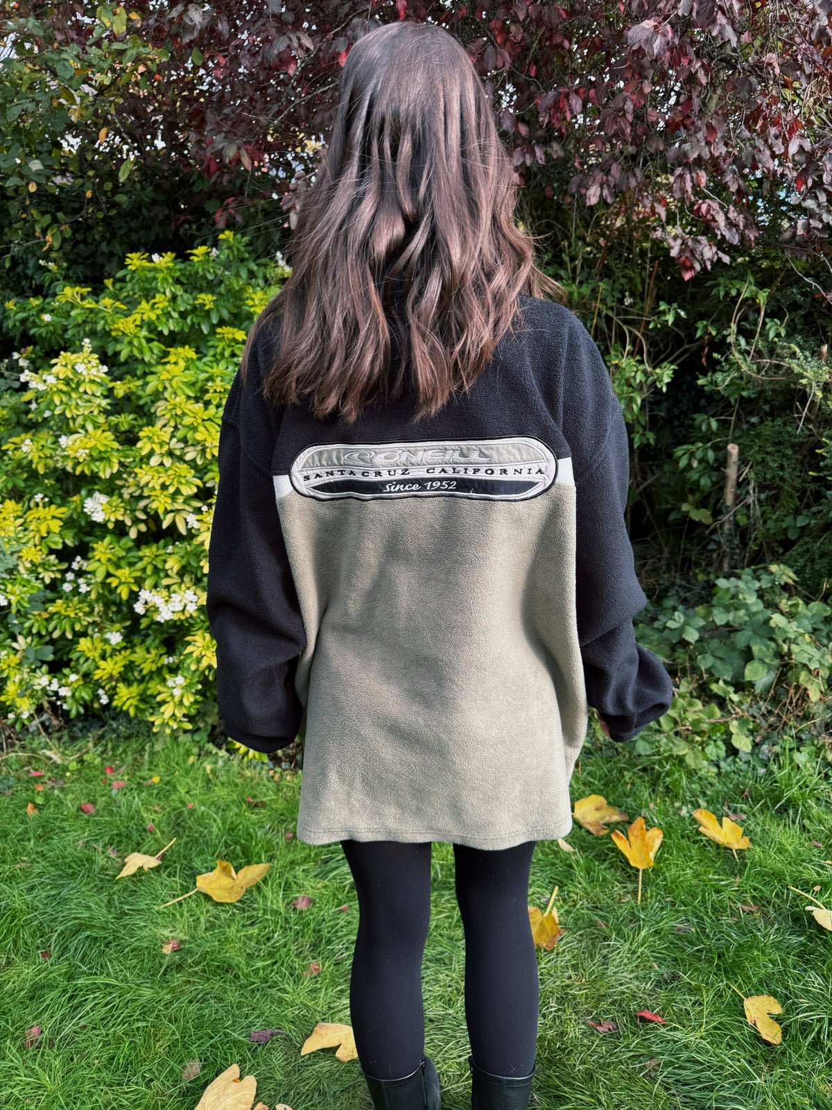 Vintage O’Neill 1/4 Zip Fleece Black