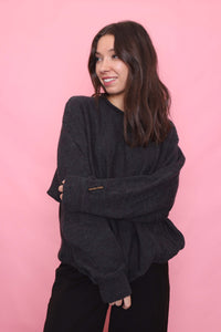 Vintage Carlo Colucci Charcoal Knit Jumper