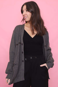 Vintage Button Up Knit Cardigan