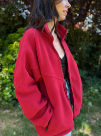 Regatta Full Zip Red Fleece Outdoor Jacket