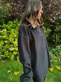 Vintage O’Neill 1/4 Zip Fleece Black