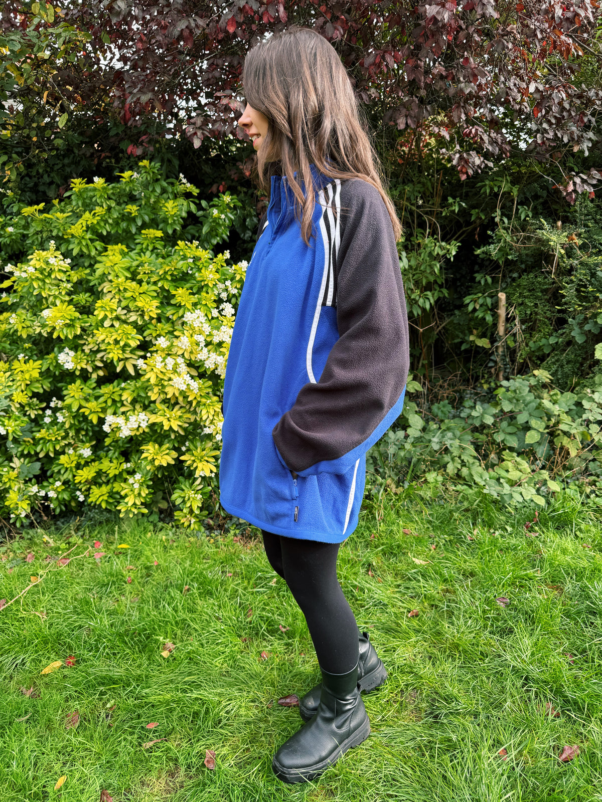 Vintage Adidas 1/4 Zip Climawarm Fleece Pullover