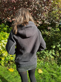 Vintage Nike SB Black Fleece Pull Over Hoodie