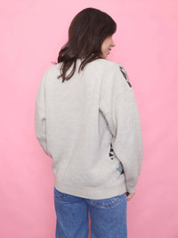 Vintage Neutral Aztec Pattern Cardigan
