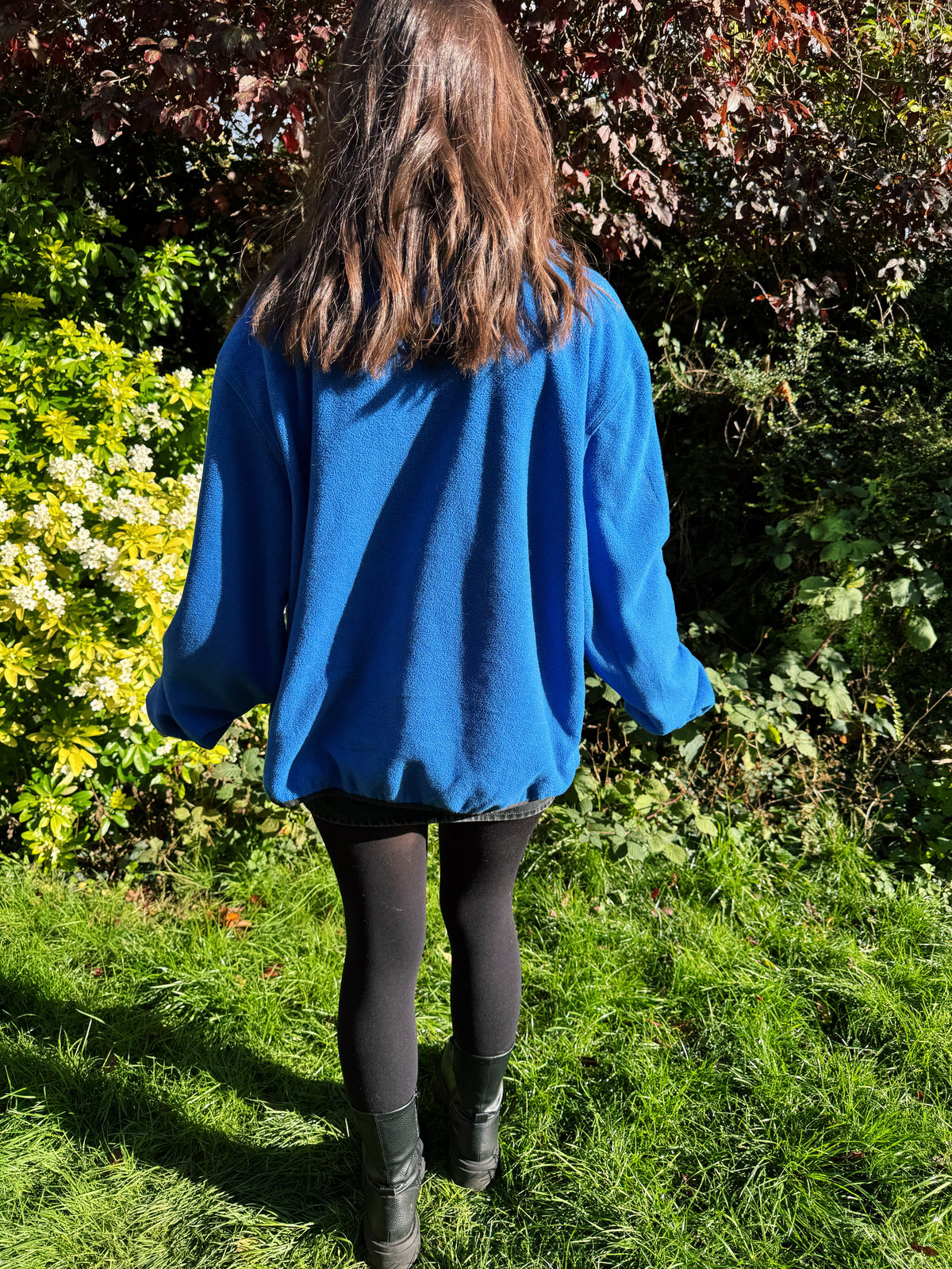 Vintage Tommy Hilfiger Blue Zip Up Fleece