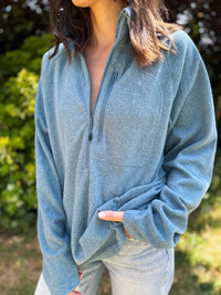 Adidas 1/4 Zip Fleece Pull Over