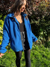 Vintage Tommy Hilfiger Blue Zip Up Fleece