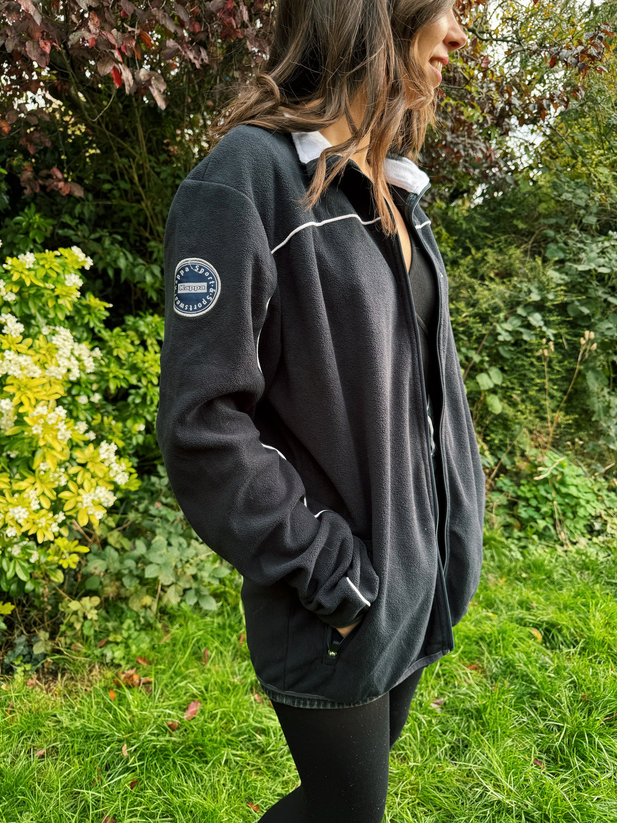 Vintage Kappa Full-Zip Fleece