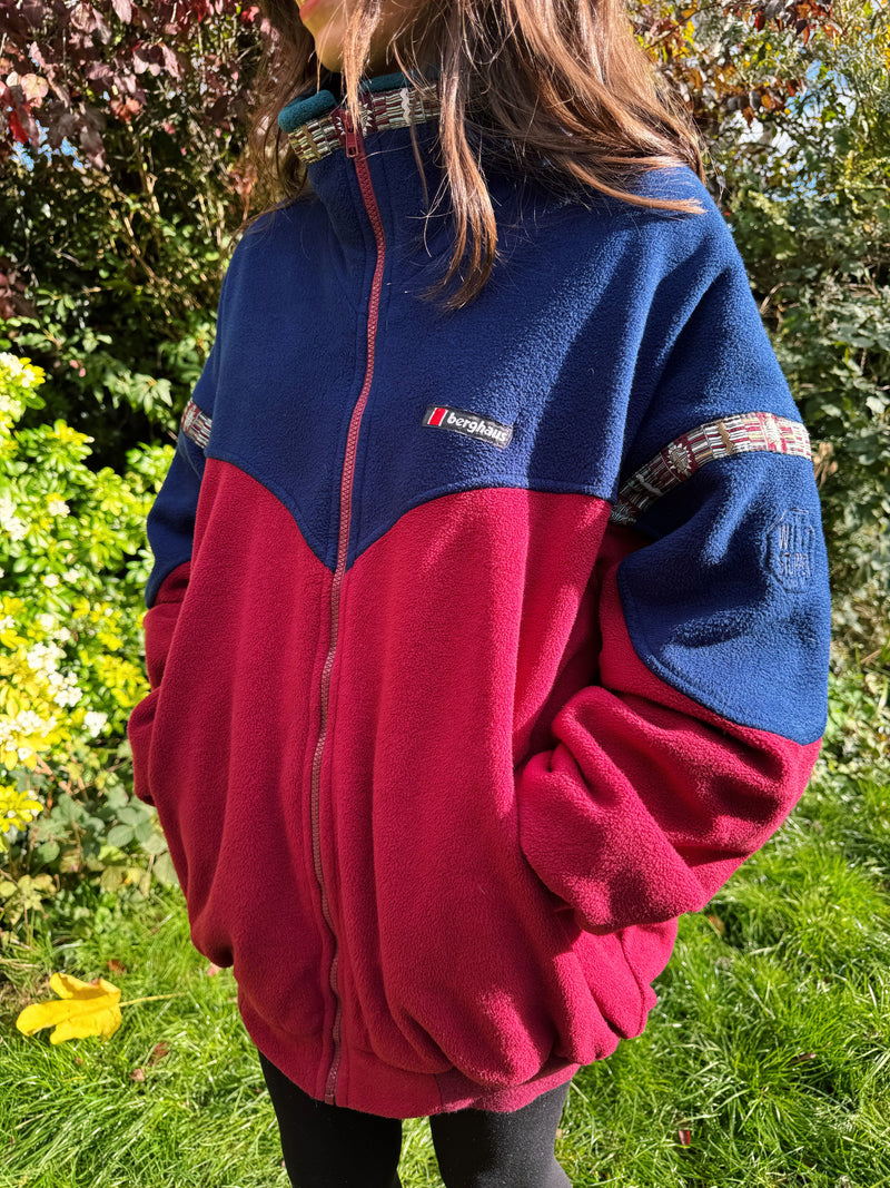 Vintage Berghaus Windstopper Polartec Fleece Jacket