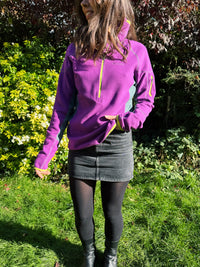 Vintage Columbia 1/4 Zip Omni Heat Fleece