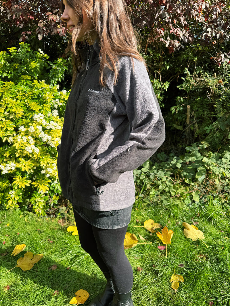 Vintage Columbia Interchange Two-Tone Fleece Jacket