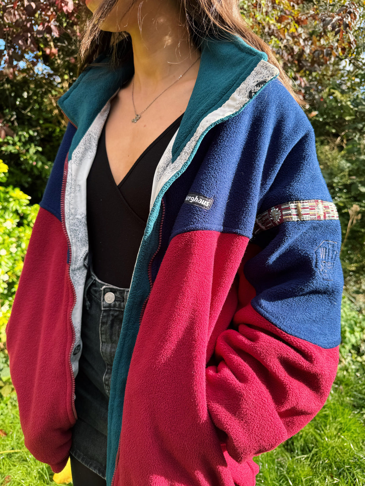 Vintage Berghaus Windstopper Polartec Fleece Jacket