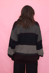Vintage Striped Knit Jumper