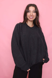 Vintage Carlo Colucci Charcoal Knit Jumper