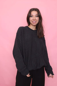 Vintage Carlo Colucci Charcoal Knit Jumper