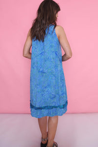 Vintage 90s Patterned Dress