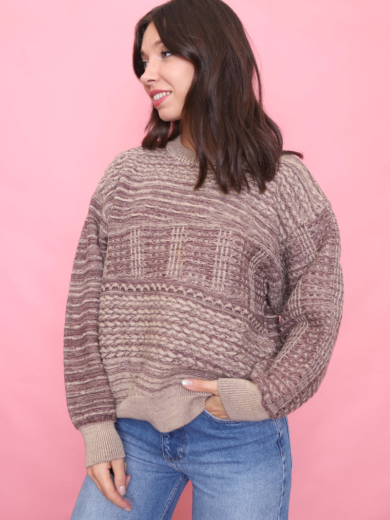 Vintage Cable Knit Jumper