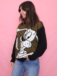 Vintage 90s Graphic Cartoon Knit Jumper