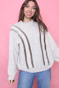 St Michael Vintage Patterned Knitted Jumper